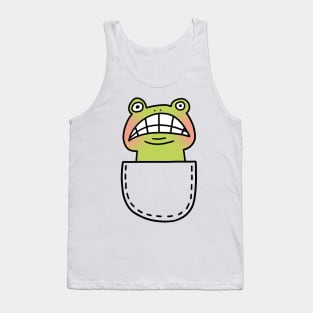 Weird frog with teeth Tank Top